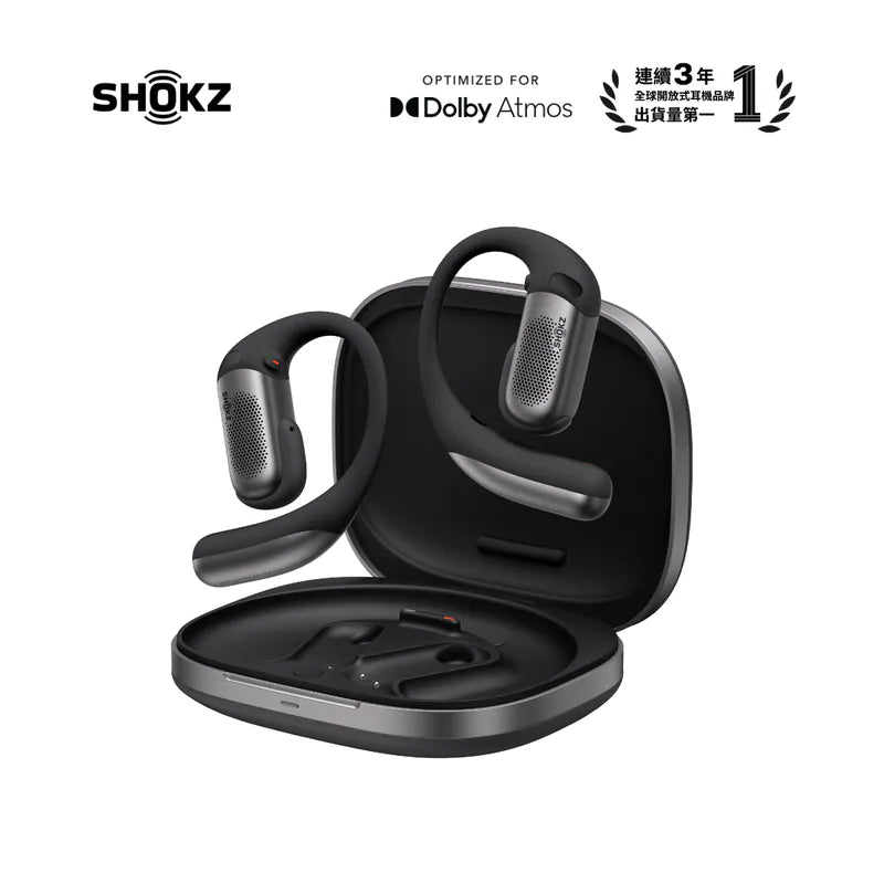 Shokz OpenFit Pro 超級雙單元「開放式抗噪耳機」 - 另送Shokz 無線