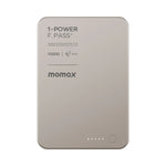 Momax 1-Power F.Pass+ 10000mAh 磁力帶線流動電源 (CCC 認證)
