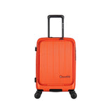 【代理直送，約2星期送出】鋼芯「全能」喼神 - Daycrown 日本剎車靜音輪前揭+中開行李箱