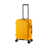 【代理直送，約2星期送出】鋼芯「全能」喼神 - Daycrown 日本剎車靜音輪前揭+中開行李箱