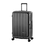 【代理直送，約2星期送出】鋼芯「全能」喼神 - Daycrown 日本剎車靜音輪前揭+中開行李箱