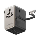 MOMAX 1-World²⁺ 70W 伸縮充電線三接口雙 AC 旅行充電插座
