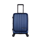 【代理直送，約2星期送出】鋼芯「全能」喼神 - Daycrown 日本剎車靜音輪前揭+中開行李箱