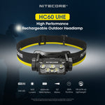 Nitecore HC60 UHE 頭燈 (預訂貨品，5月14日送出)