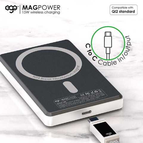 EGO MAGPOWER Gen.4S 10000mAh magsafe 移動電源 (預訂貨品，6月12日送出)