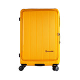 【代理直送，約2星期送出】鋼芯「全能」喼神 - Daycrown 日本剎車靜音輪前揭+中開行李箱