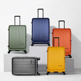 【代理直送，約2星期送出】鋼芯「全能」喼神 - Daycrown 日本剎車靜音輪前揭+中開行李箱