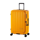 【代理直送，約2星期送出】鋼芯「全能」喼神 - Daycrown 日本剎車靜音輪前揭+中開行李箱