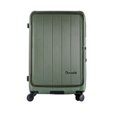 【代理直送，約2星期送出】鋼芯「全能」喼神 - Daycrown 日本剎車靜音輪前揭+中開行李箱