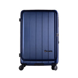 【代理直送，約2星期送出】鋼芯「全能」喼神 - Daycrown 日本剎車靜音輪前揭+中開行李箱