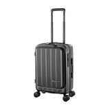 【代理直送，約2星期送出】鋼芯「全能」喼神 - Daycrown 日本剎車靜音輪前揭+中開行李箱