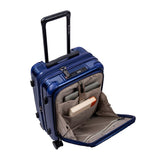 【代理直送，約2星期送出】鋼芯「全能」喼神 - Daycrown 日本剎車靜音輪前揭+中開行李箱