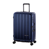 【代理直送，約2星期送出】鋼芯「全能」喼神 - Daycrown 日本剎車靜音輪前揭+中開行李箱