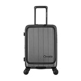 【代理直送，約2星期送出】鋼芯「全能」喼神 - Daycrown 日本剎車靜音輪前揭+中開行李箱