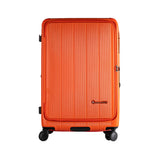 【代理直送，約2星期送出】鋼芯「全能」喼神 - Daycrown 日本剎車靜音輪前揭+中開行李箱