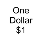 One Dollar $1