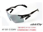 「堅離鼻」太陽眼鏡 - 日本製 Airfly 無鼻托運動太陽鏡 (預訂貨品，10月24日送出)